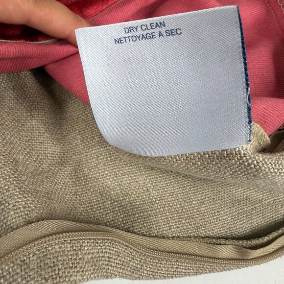 Williams-Sonoma Home Maeve Pink Rectangular Lumbar Velvet Pillow Cover - Picture 5 of 5